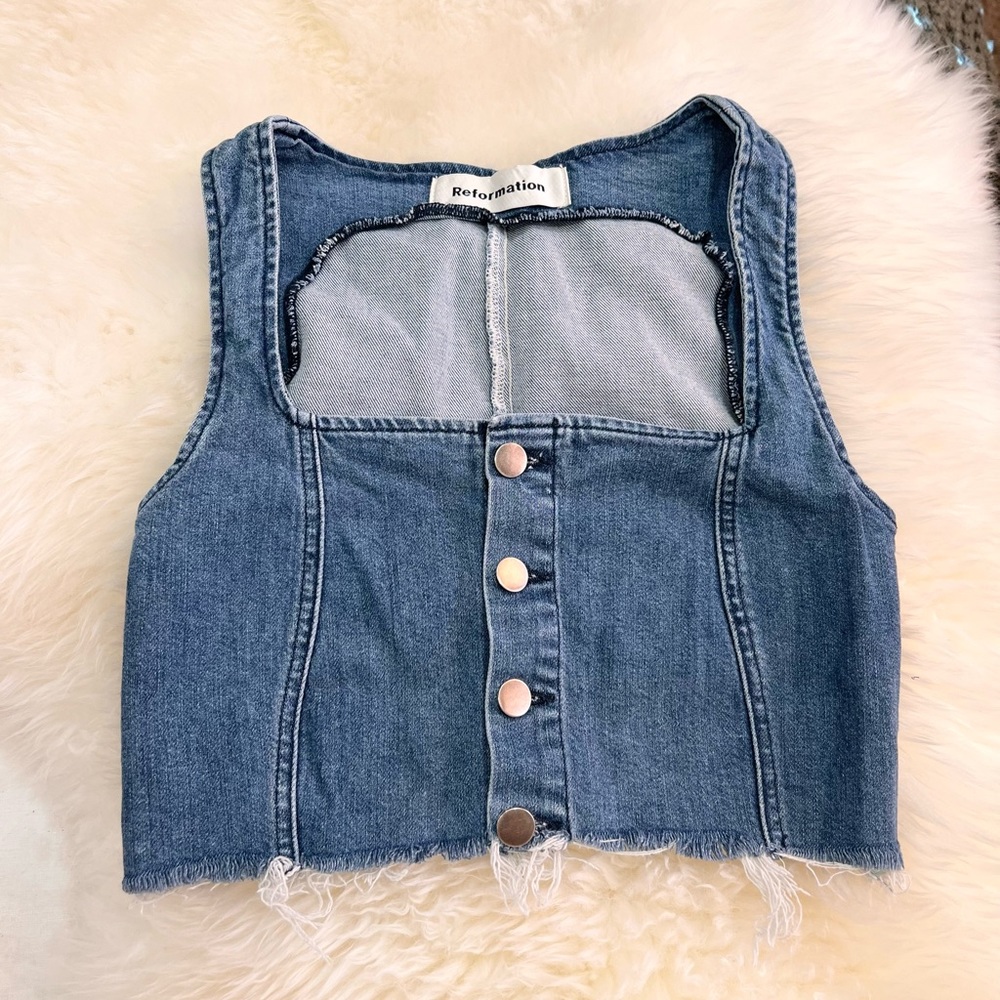 REFORMATION RAQUEL TOP